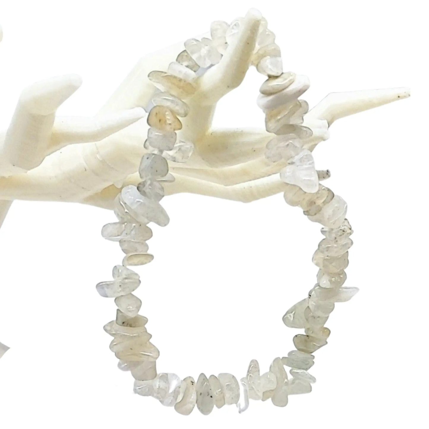 Bracelet -Rainbow Moonstone -Chip -Chip -Aromes Evasions