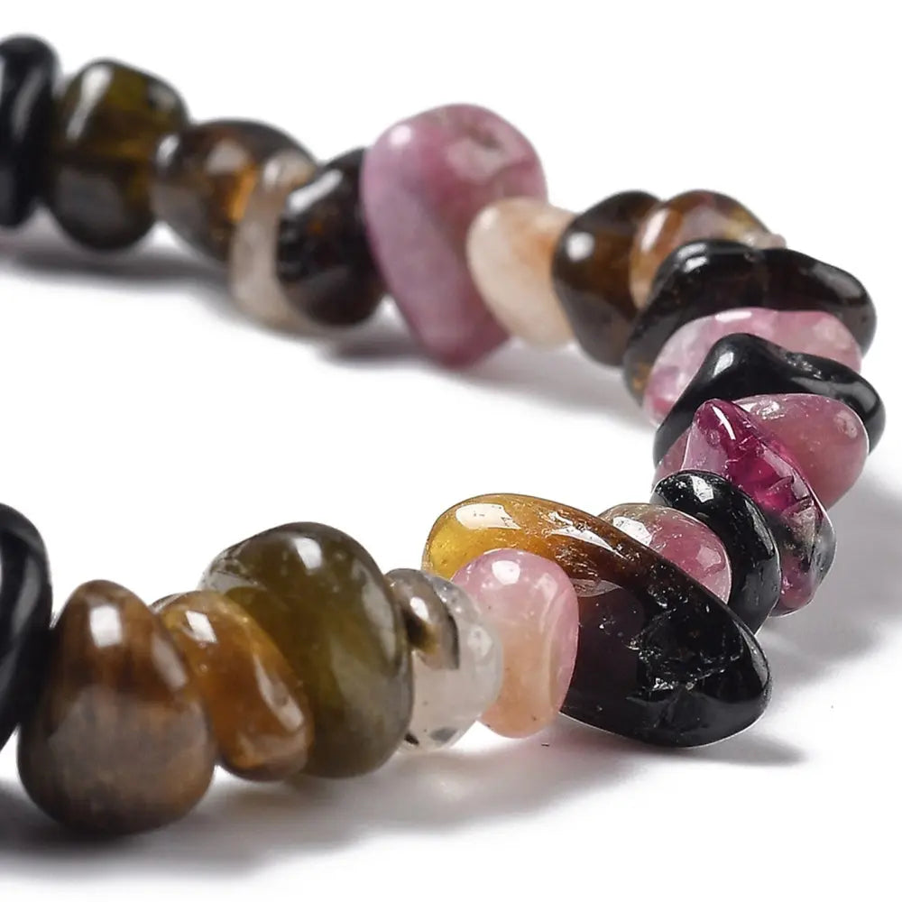 Bracelet -Mixed Tourmaline -Chips