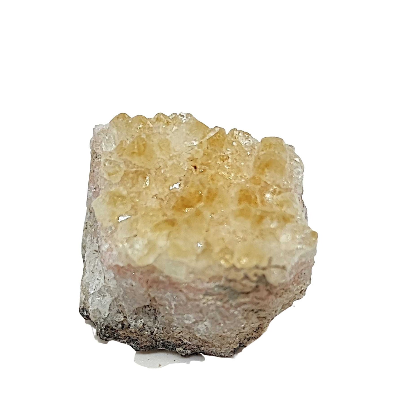 Cluster -Druzy -Citrine -20g to 35g -Cluster -Aromes Evasions