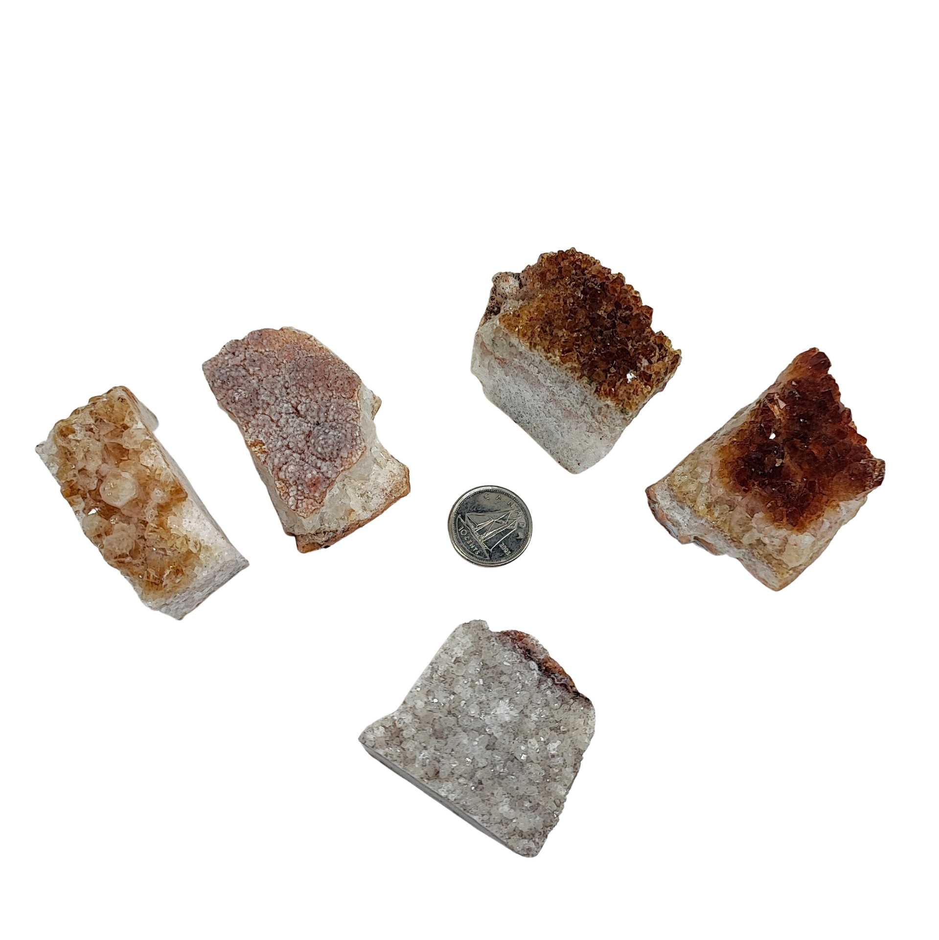 Cluster -Druzy -Citrine -36g to 69g