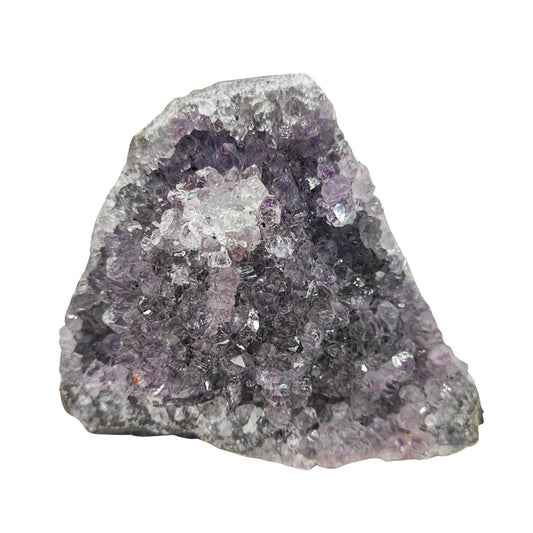 Cluster -Druzy with Cut Base -Amethyst -441g -Cluster -Aromes Evasions