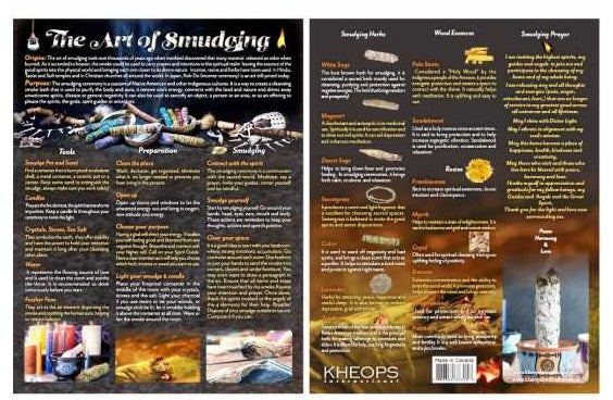 Descriptive Charts -Native American Smudging Ritual English