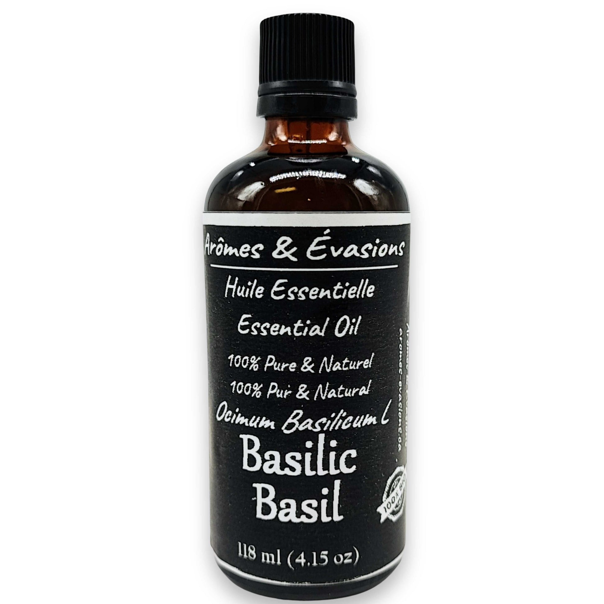 Essential Oil - Basil (Ocimum Basilicum L) 118 ml