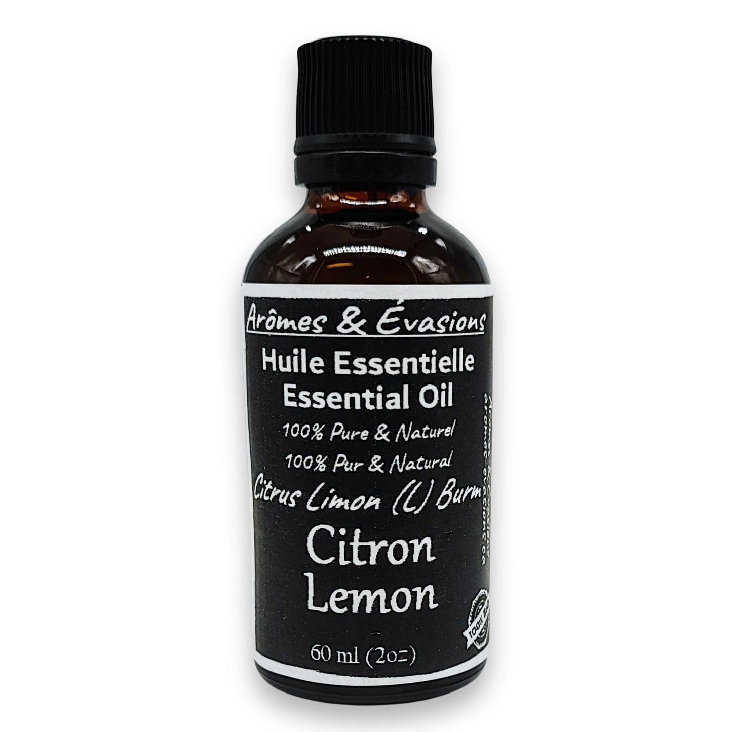Essential Oil - Lemon (Citrus limon (L) Burm) 60 ml