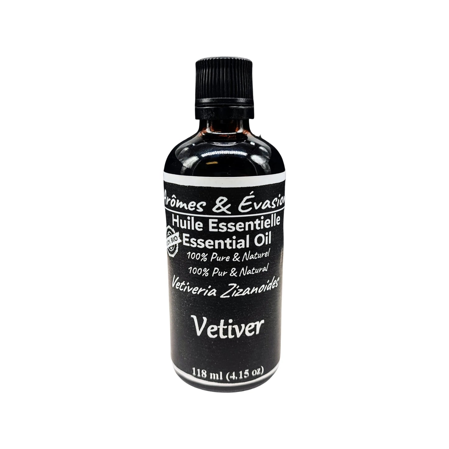 Essential Oil - Vetiver (Vetiveria Zizanoides) 118 ml
