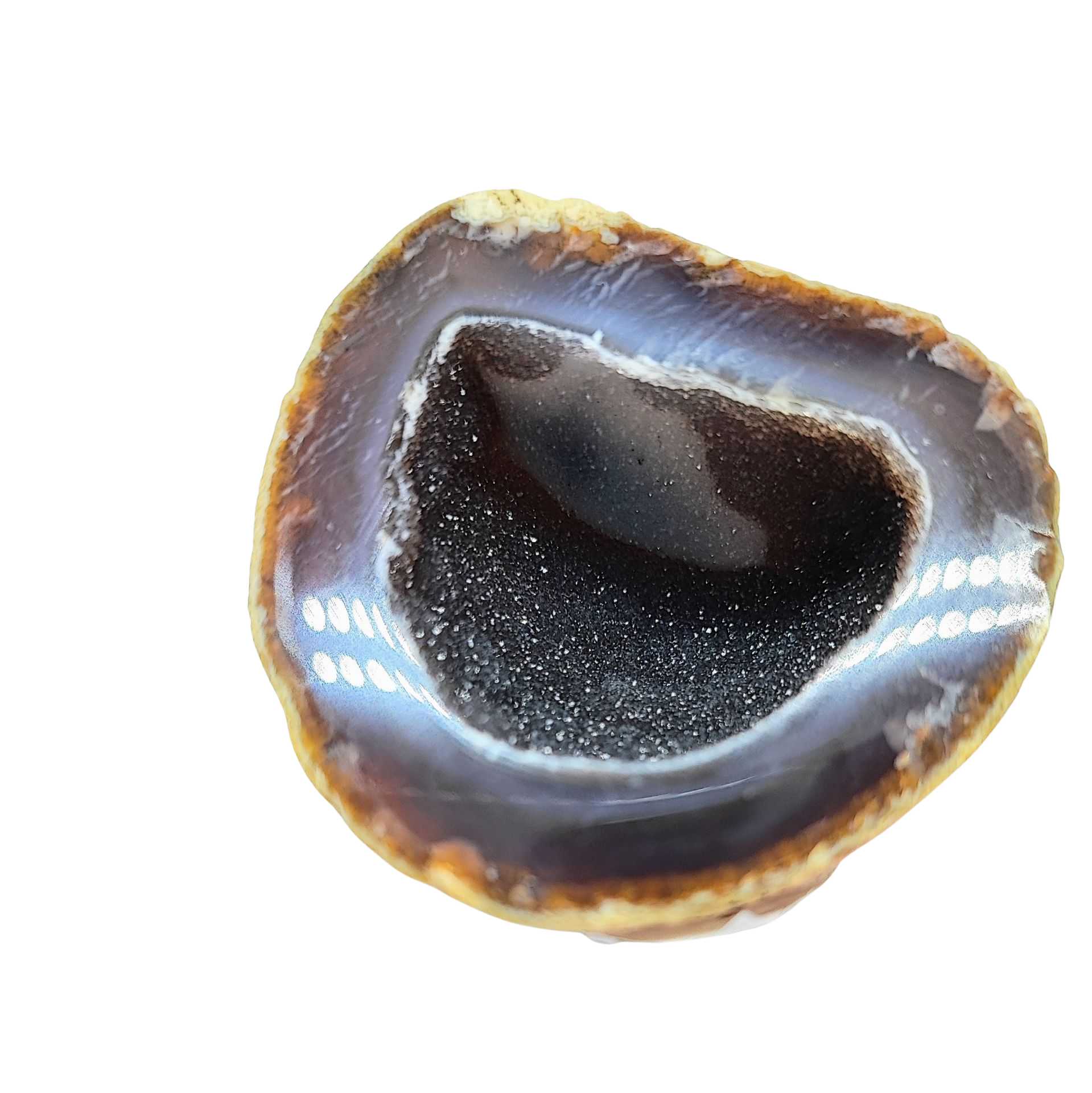 Geode -Agate -Brazilian -136g -Geode -Aromes Evasions