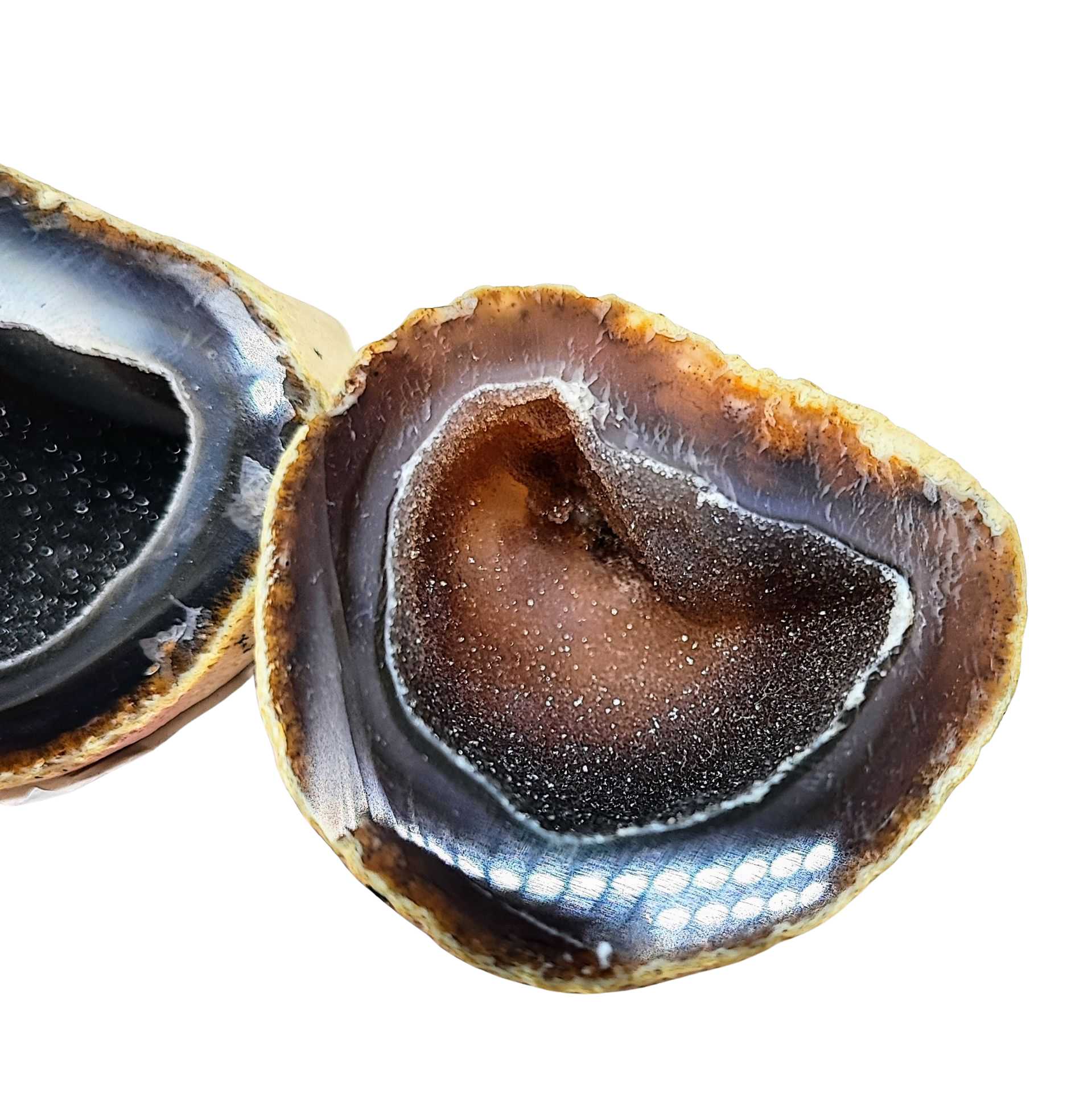 Geode -Agate -Brazilian -136g -Geode -Aromes Evasions