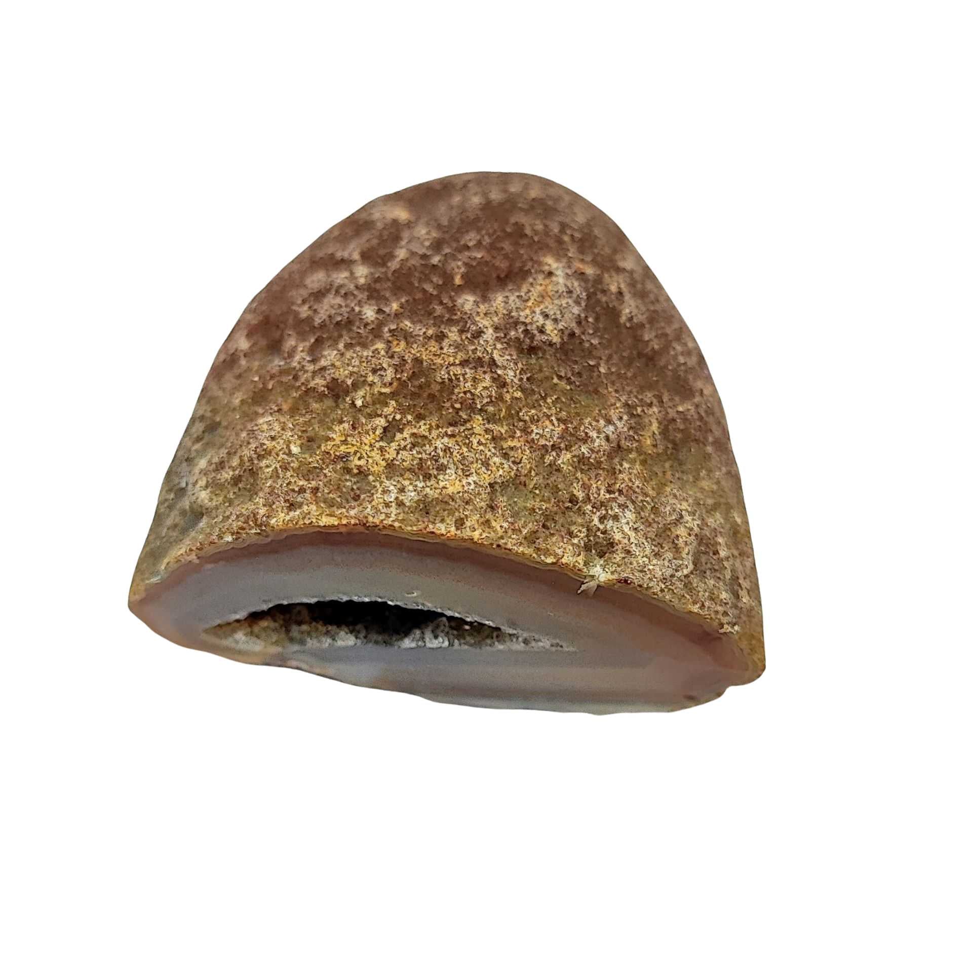 Geode -Agate -Brazilian-75g -Geode -Aromes Evasions