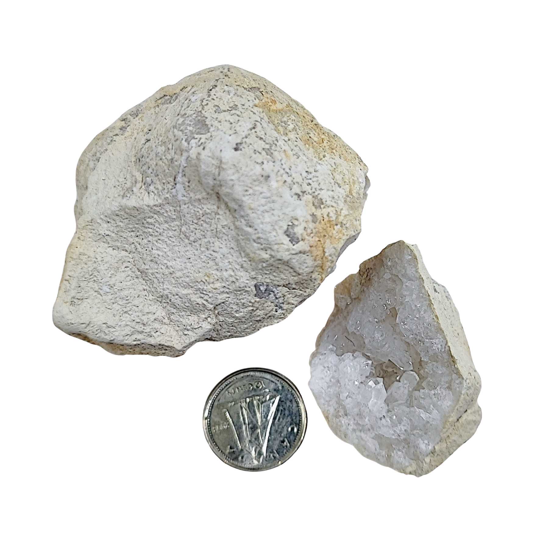 Geode -Quartz -Morocco -100g -Geode -Aromes Evasions