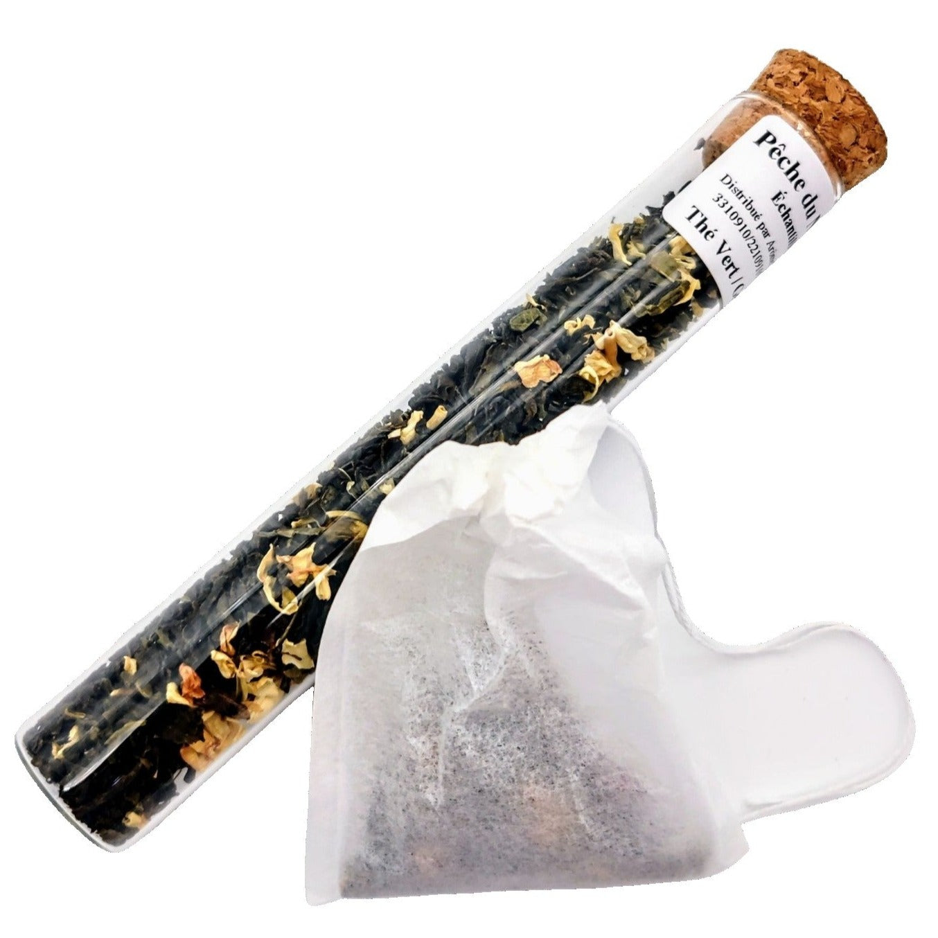 Green Tea -Niagara Peach -Tea Bags Green Tea Aromes Evasions