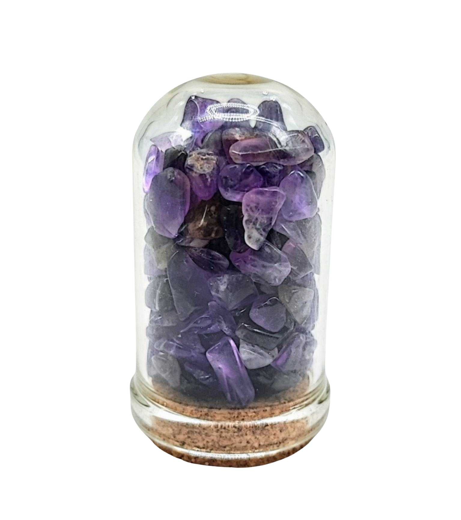 Home Decor -Small Decorative Bell -Amethyst -15ml