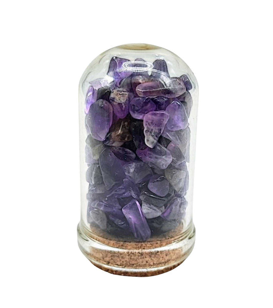 Home Decor -Small Decorative Bell -Amethyst -15ml
