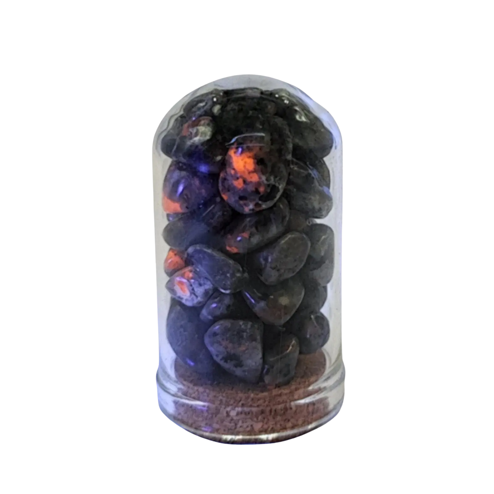 Home Decor -Small Decorative Bell -Flame Stone -15ml -Gemstone Bell -Aromes Evasions
