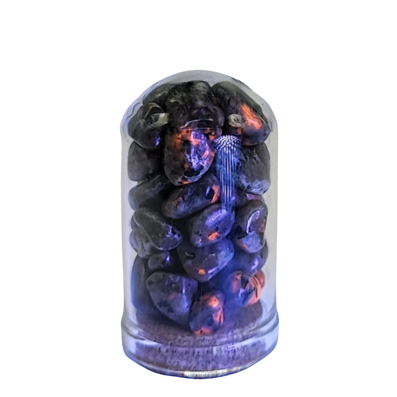 Home Decor -Small Decorative Bell -Flame Stone -15ml -Gemstone Bell -Aromes Evasions