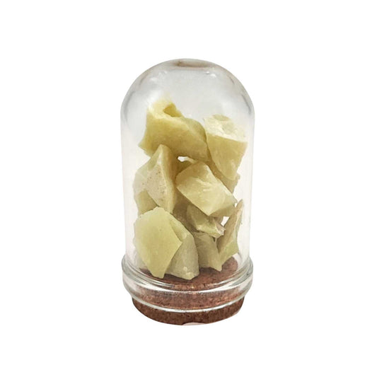 Home Decor -Small Decorative Bell -Lemon Quartz -15ml -Crystal Specimen -Aromes Evasions