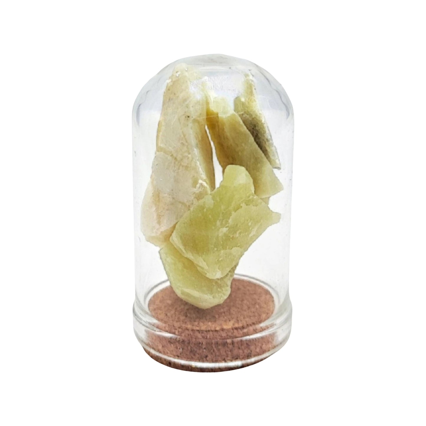 Home Decor -Small Decorative Bell -Lemon Quartz -15ml -Crystal Specimen -Aromes Evasions