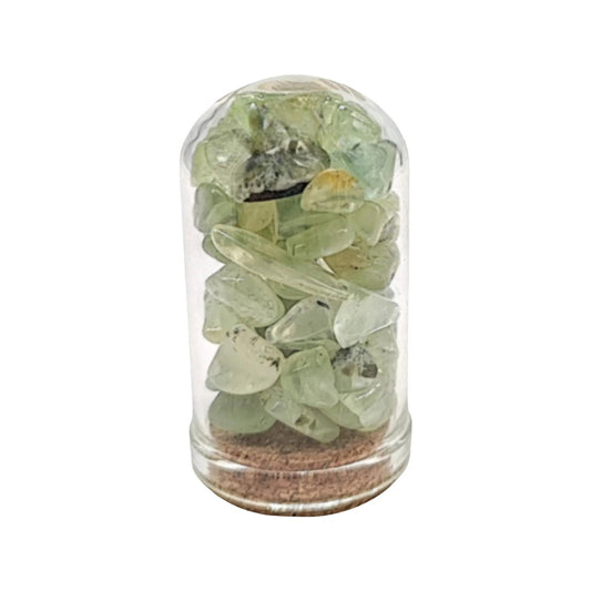 Home Decor -Small Decorative Bell -Prehnite -15ml -Gemstone Bell -Aromes Evasions