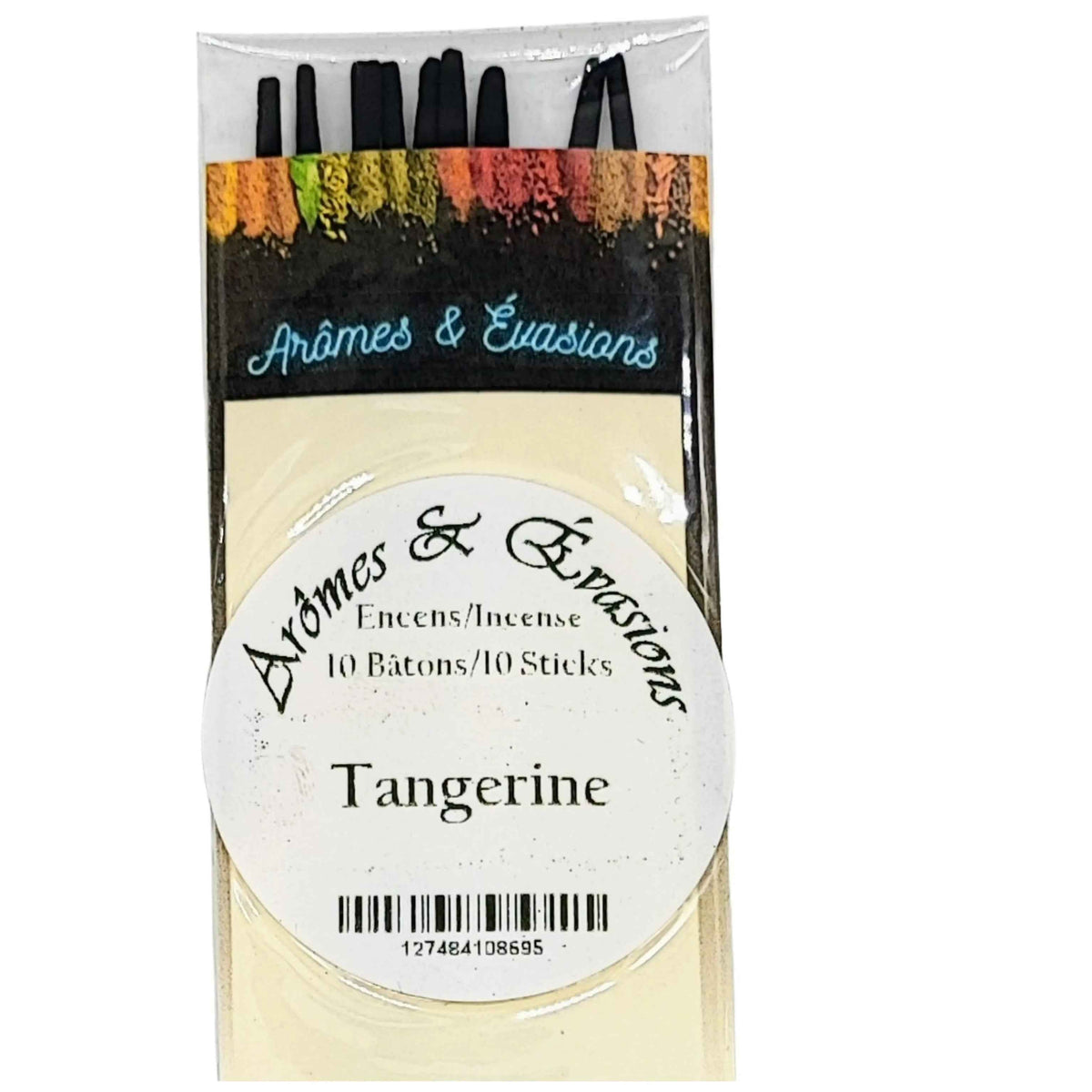 Incense Sticks - Tangerine - Pack of 10 - Cayve's Mystic Nature Wholesale