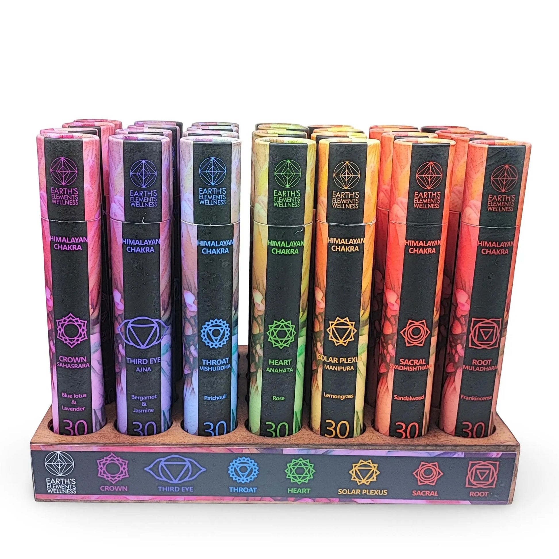 Incense Box Set - Himalayan Chakra Incense Sticks