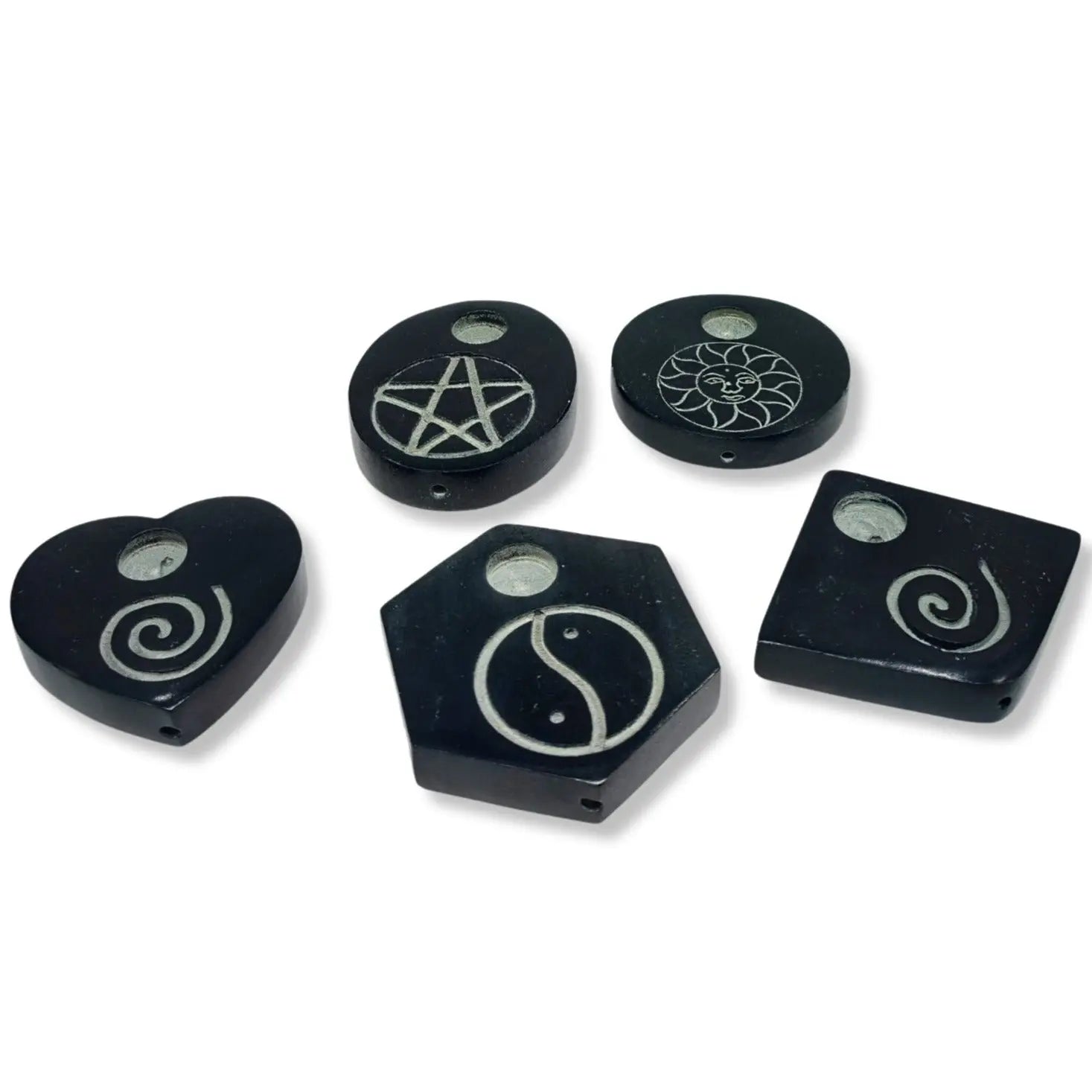 Incense Burner -Soapstone -Cone