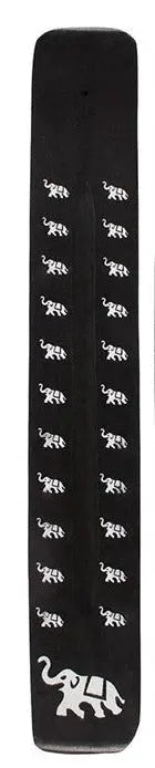 Incense Burner -Stick Holder -Antique Wood Elephant