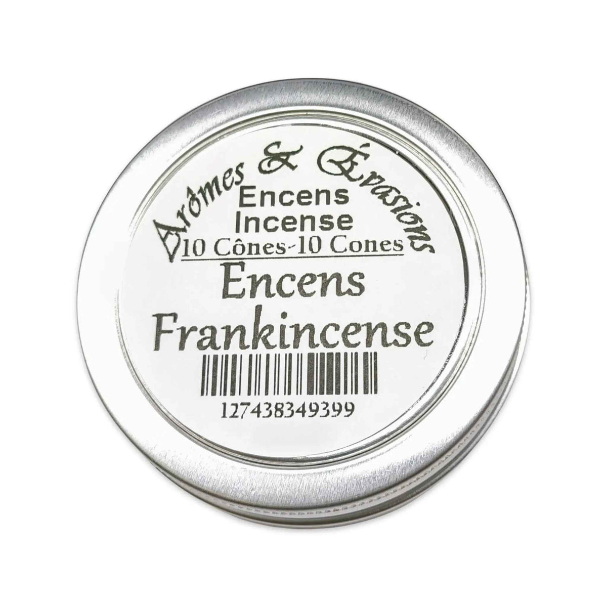 Incense Cones - Frankincense - 10 Cones - Cayve's Mystic Nature Wholesale