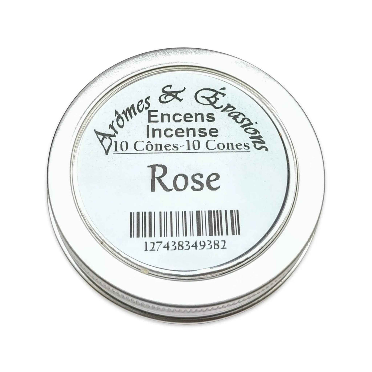 Incense Cones -Rose -10 Cones - Cayve's Mystic Nature Wholesale