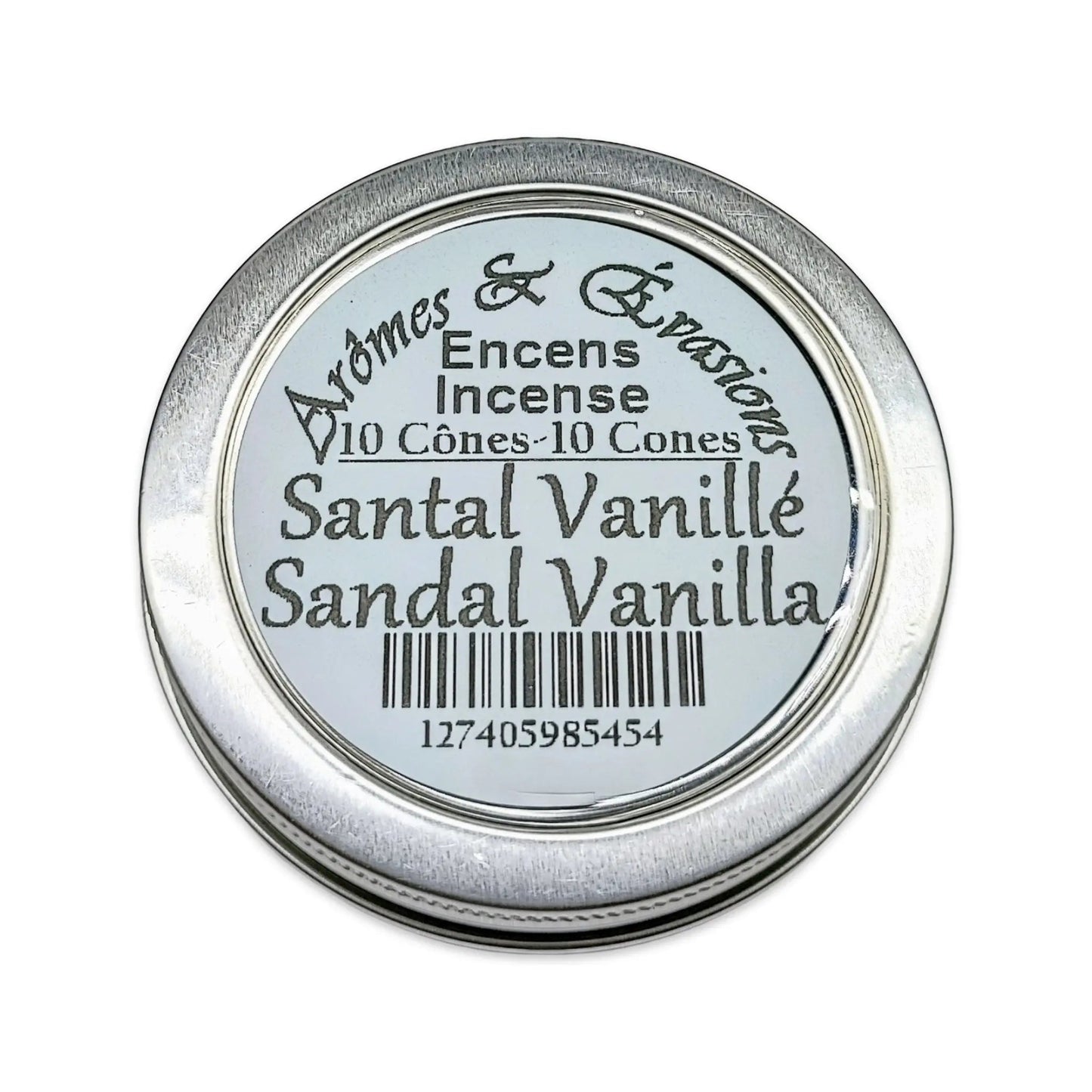 Incense Cones - Sandal & Vanilla - 10 Cones