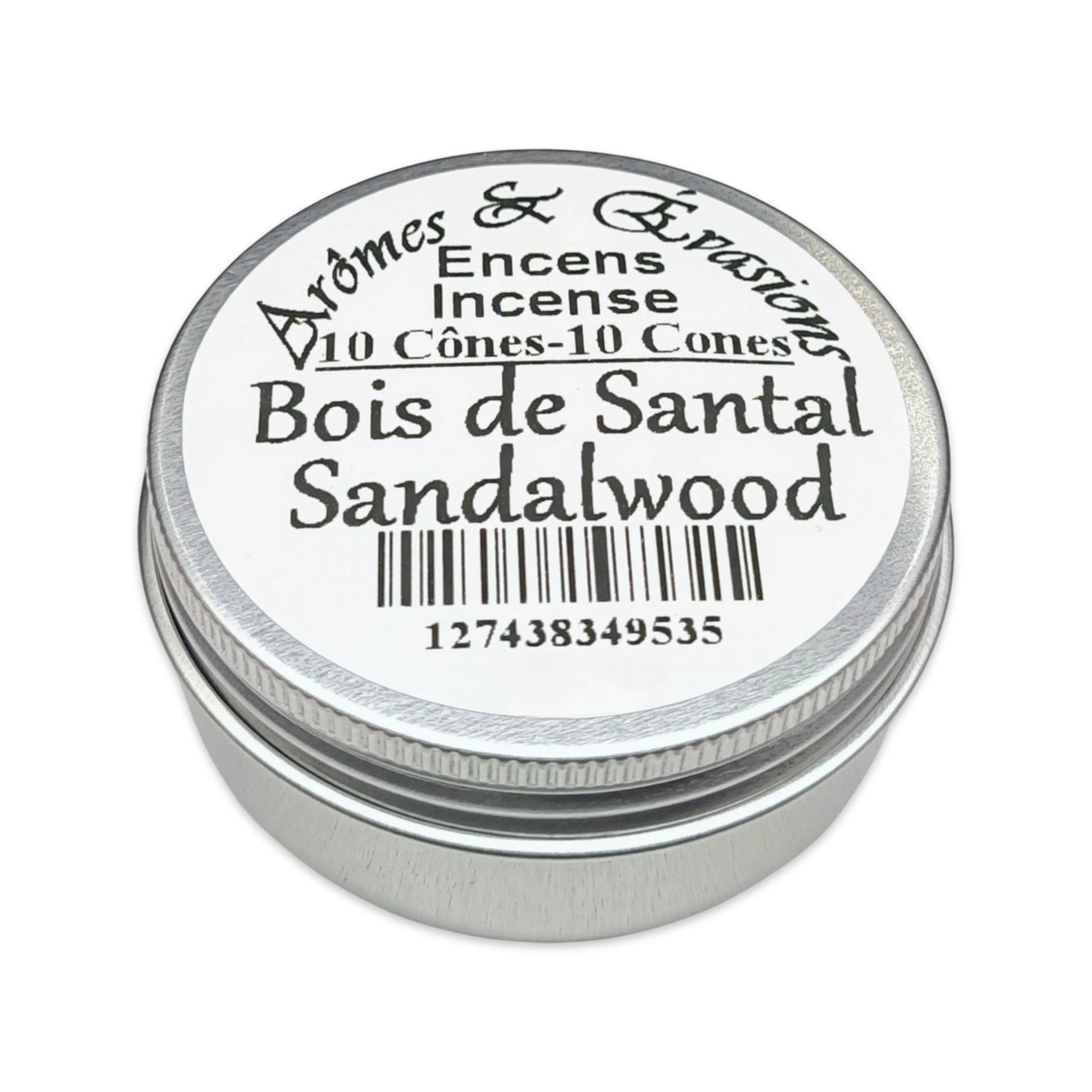 Incense Cones - Sandalwood - 10 Cones