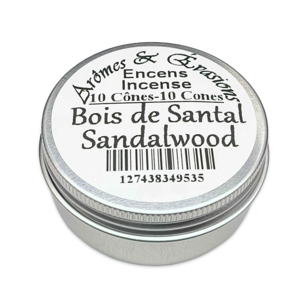 Incense Cones - Sandalwood - 10 Cones - Cayve's Mystic Nature Wholesale
