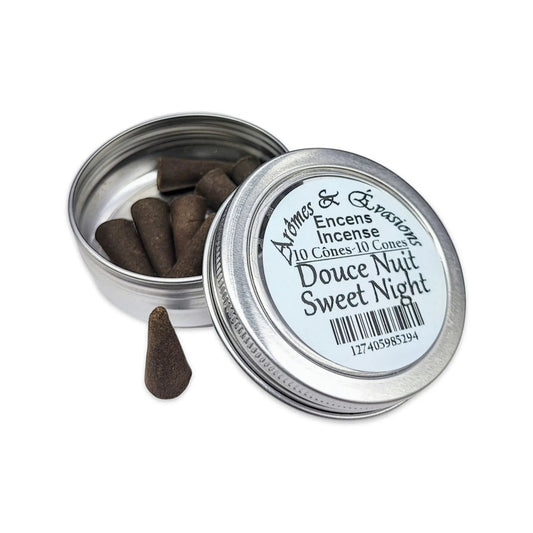 Incense Cones - Sweet Night - 10 Cones