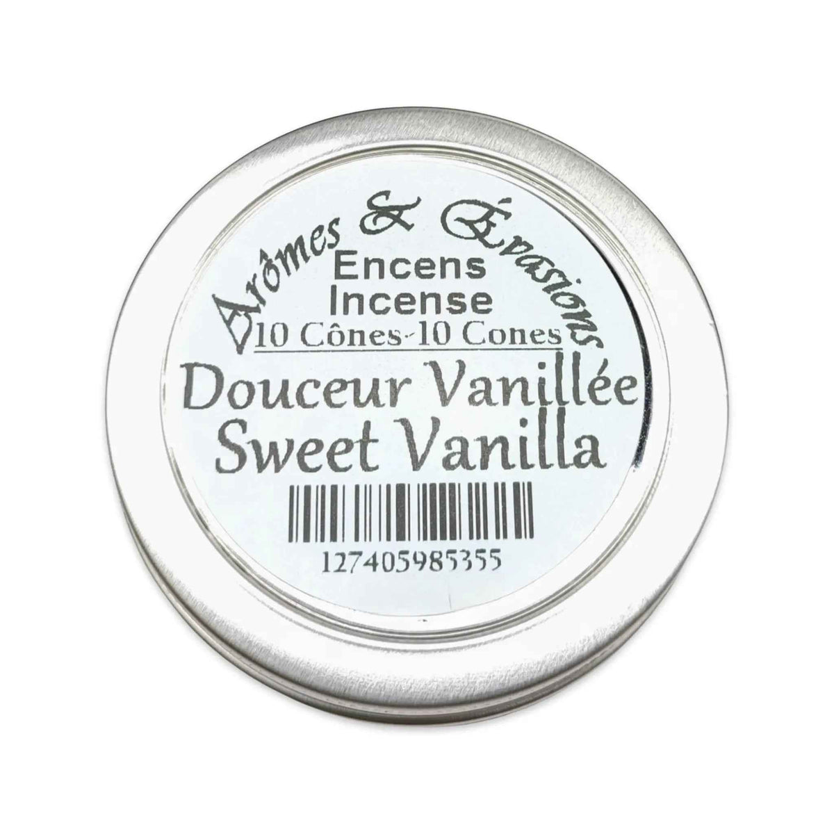 Incense Cones - Sweet Vanilla - 10 Cones - Cayve's Mystic Nature Wholesale