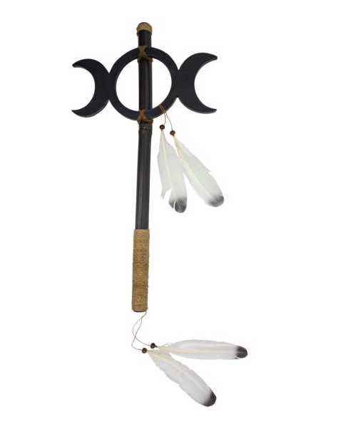 Meditation Accessories -Ceremonial Stick -Triple Moon -Meditation Accessories -Aromes Evasions
