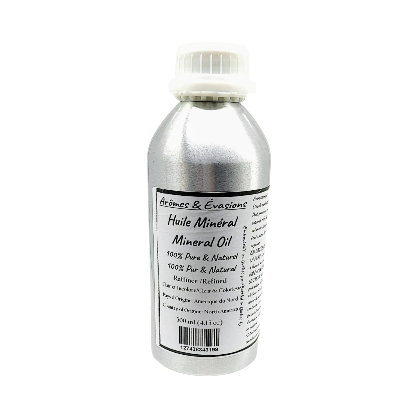 Mineral Oil -Massage -Mineral Oil -Aromes Evasions