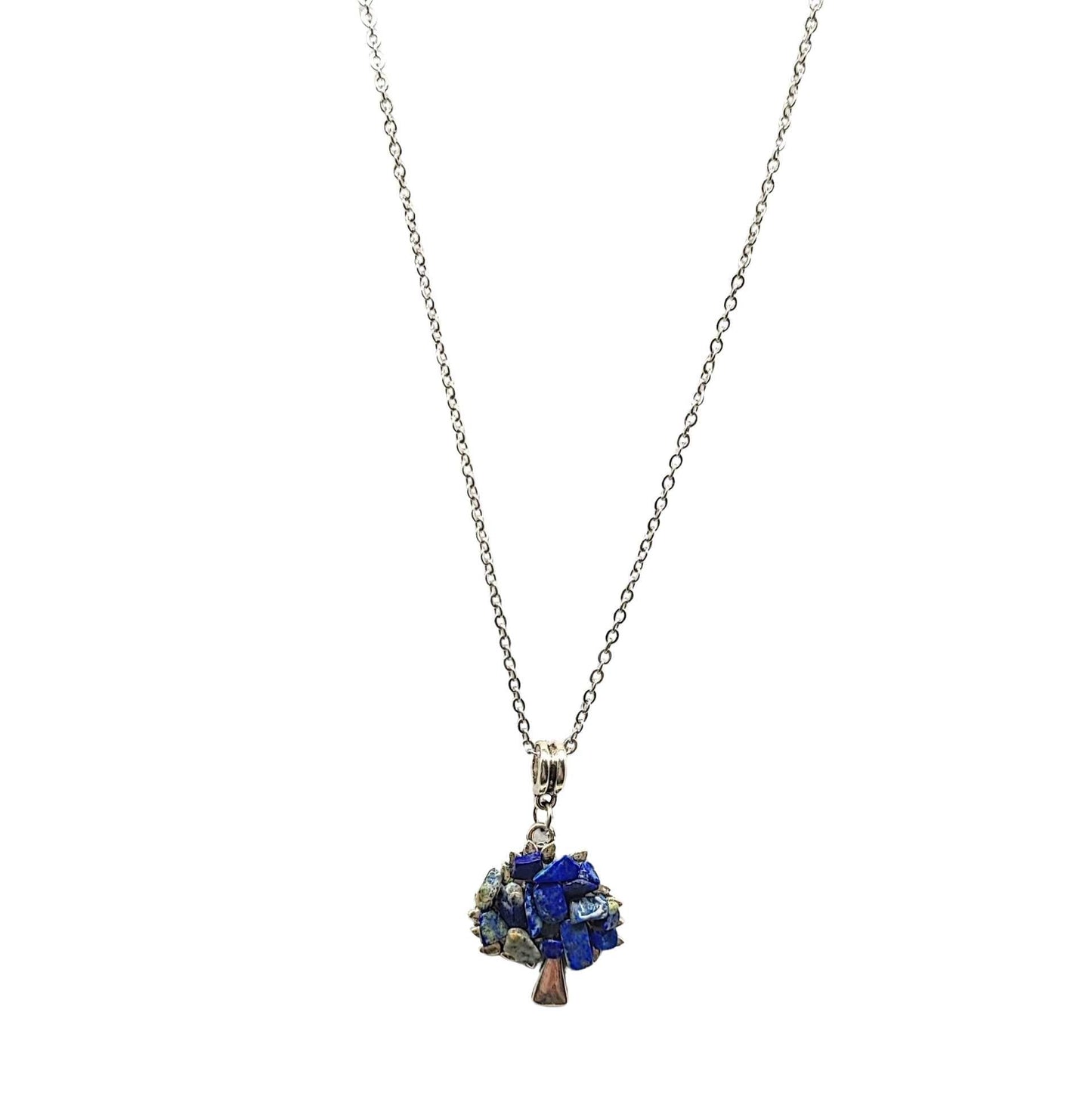 Necklace -Tree of Life Gemstone Pendants -Sodalite