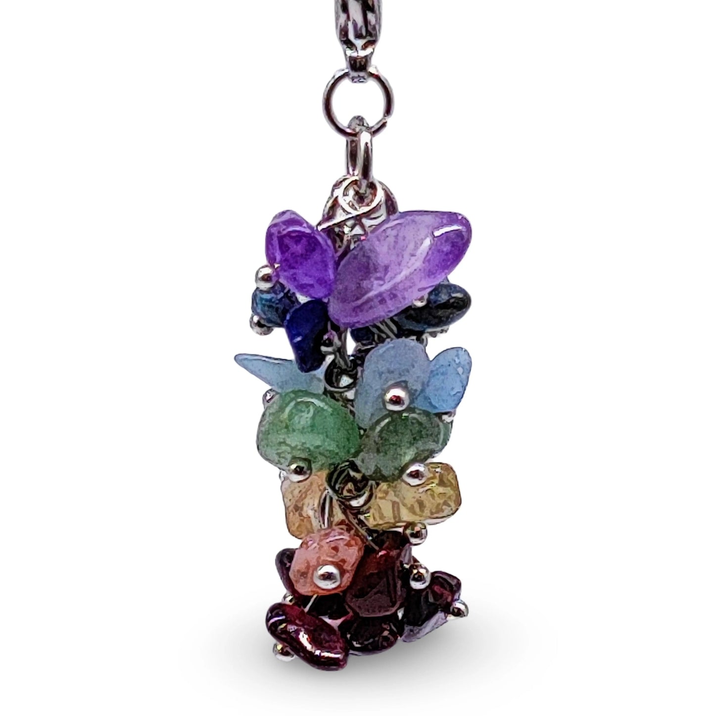 Necklace -7 Chakras Fusion Grappe