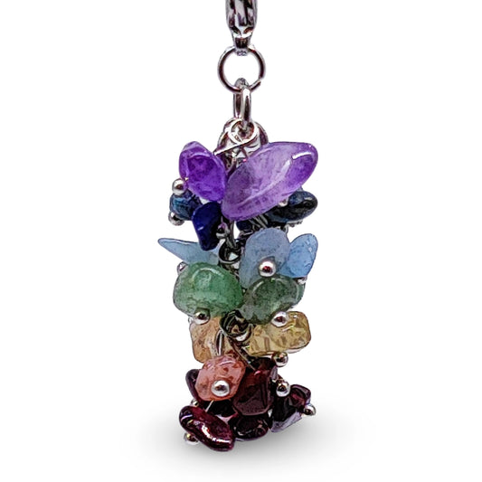 Necklace -7 Chakras Fusion Grappe