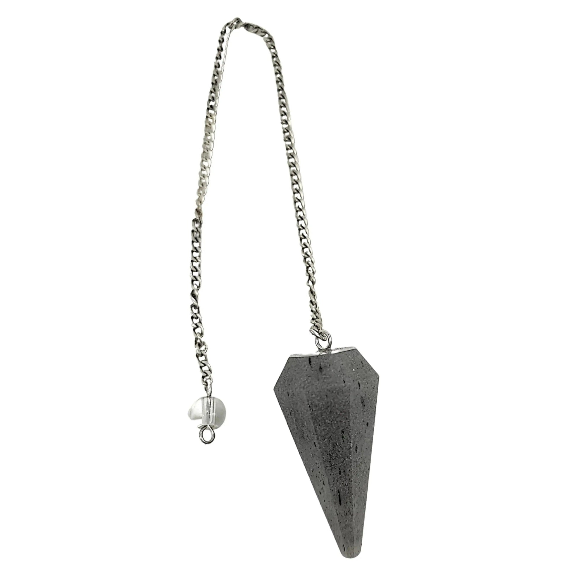 Pendulum -Cone -Grey Aventurine -Pendulum -Aromes Evasions