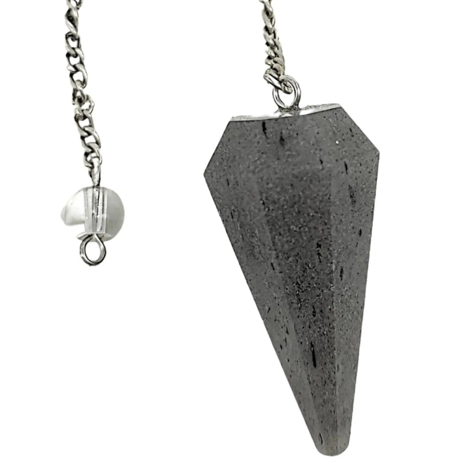 Pendulum -Cone -Grey Aventurine -Pendulum -Aromes Evasions