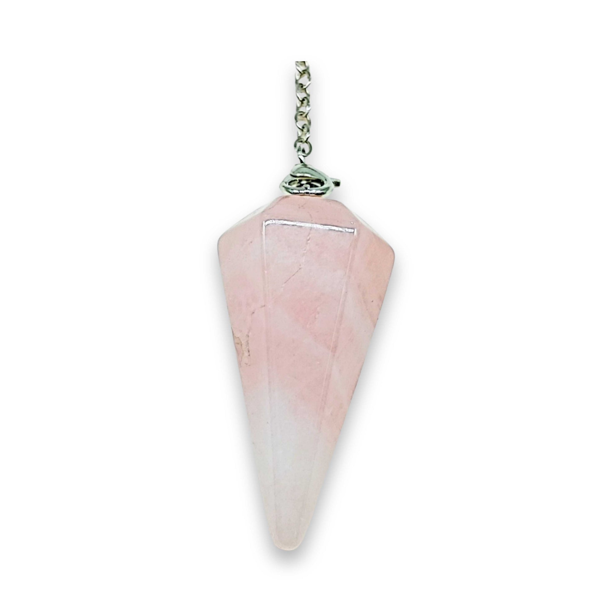 Pendulum - Cone - Rose Quartz - 7 Chakras