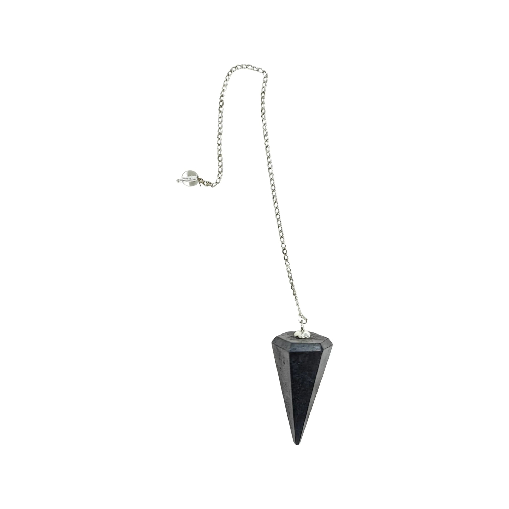 Pendulum -Cone -Shungite -Pendulum -Aromes Evasions