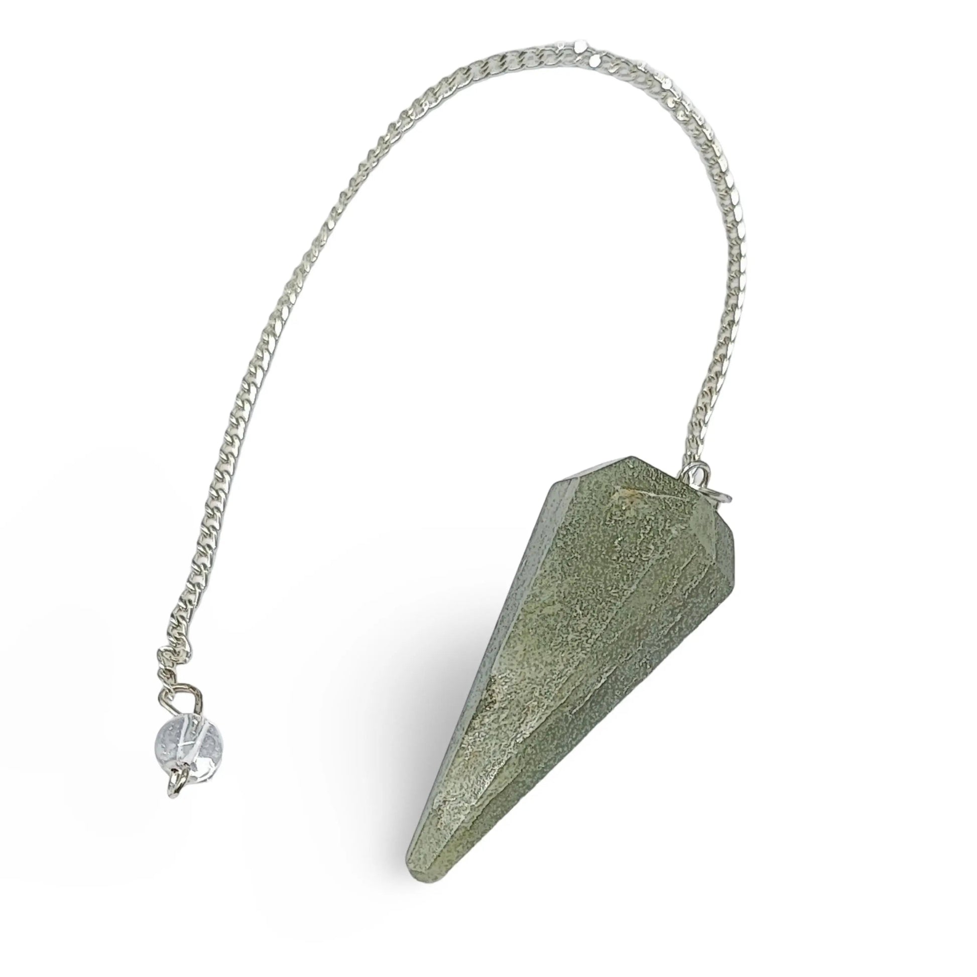 Pendulum Faceted -Green Aventurine