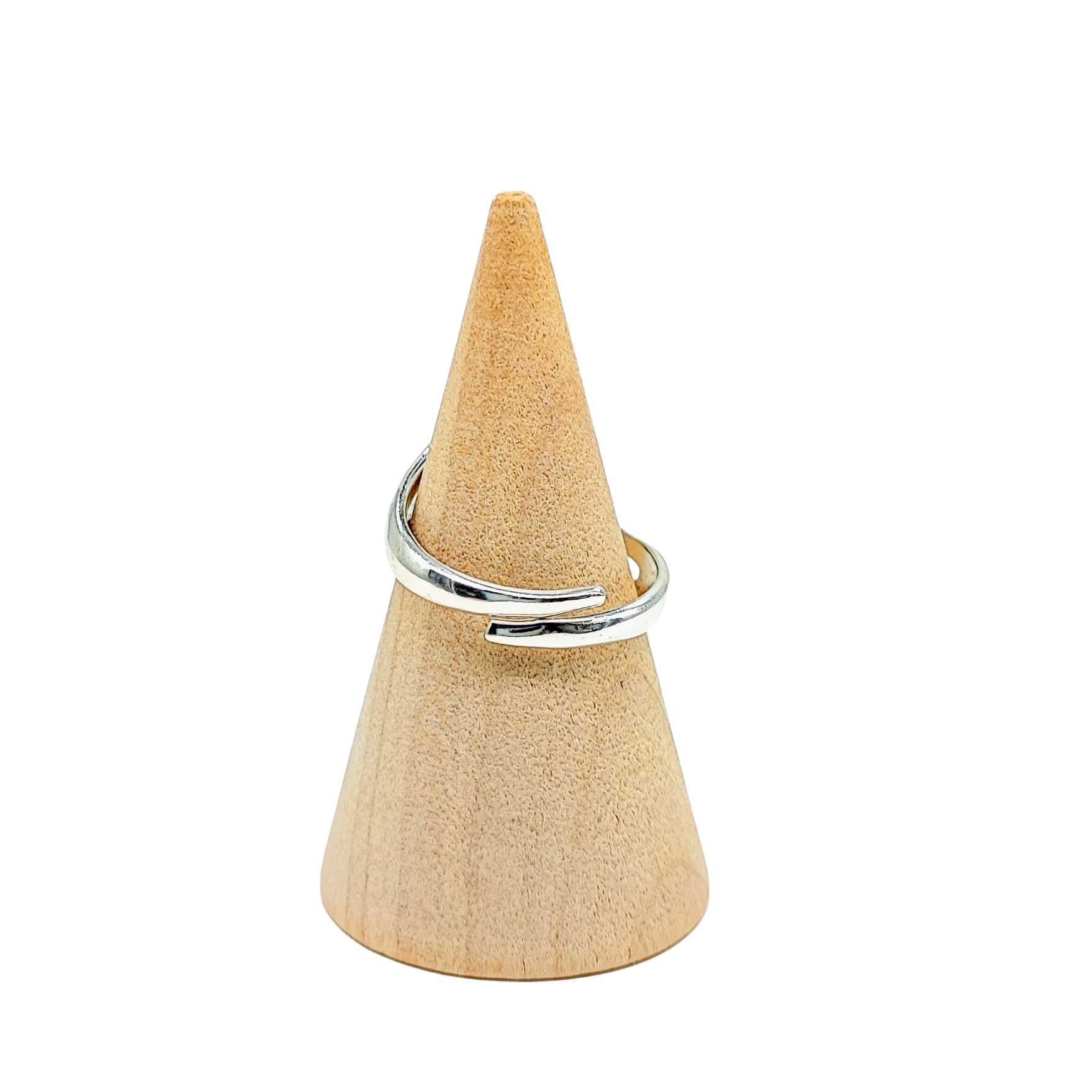 Ring -Garnet -Zircons -Sterling -Silver -Adjustable -Garnet -Aromes Evasions