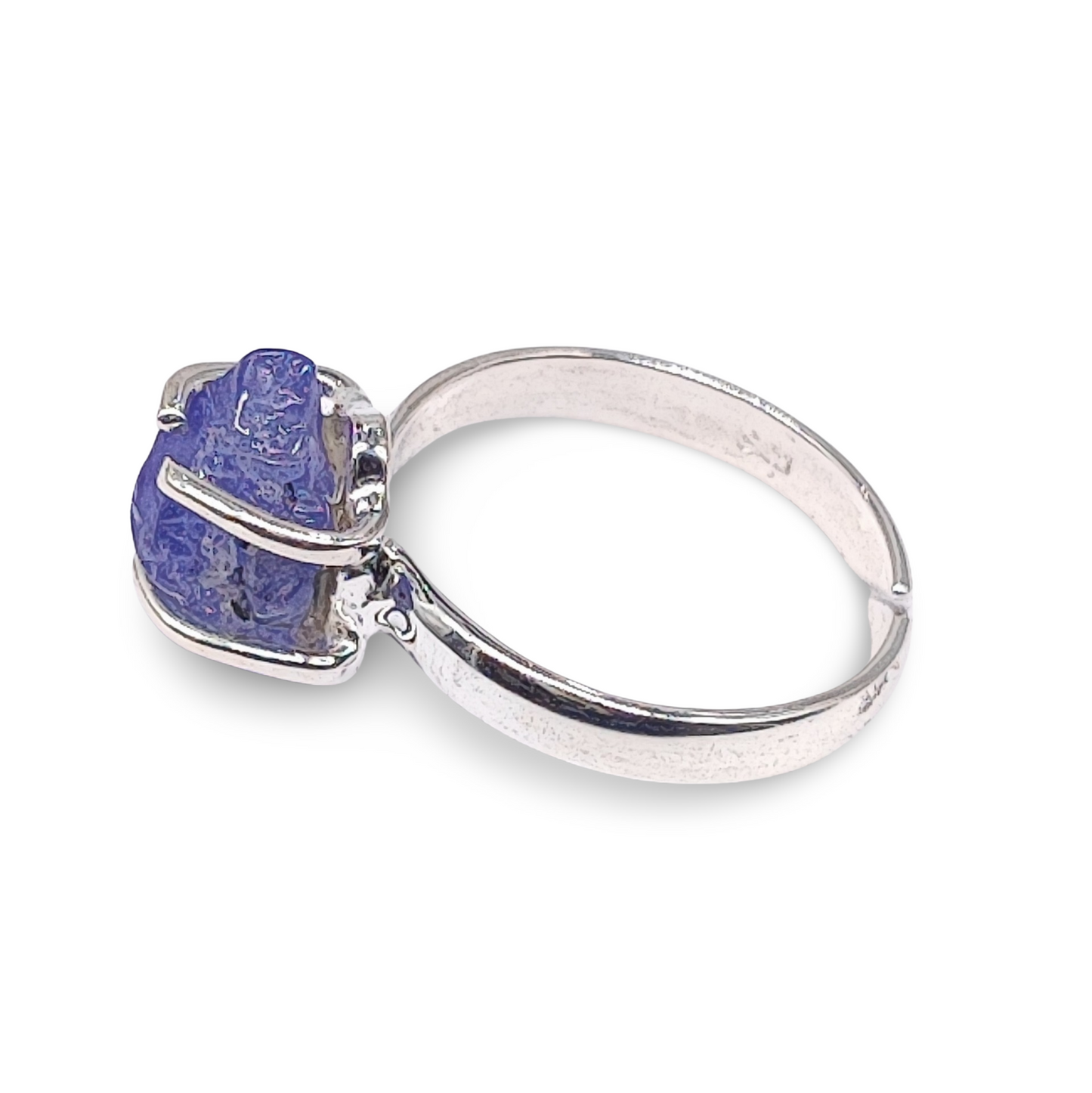 Ring -925 Sterling Silver -Adjustable -Tanzanite