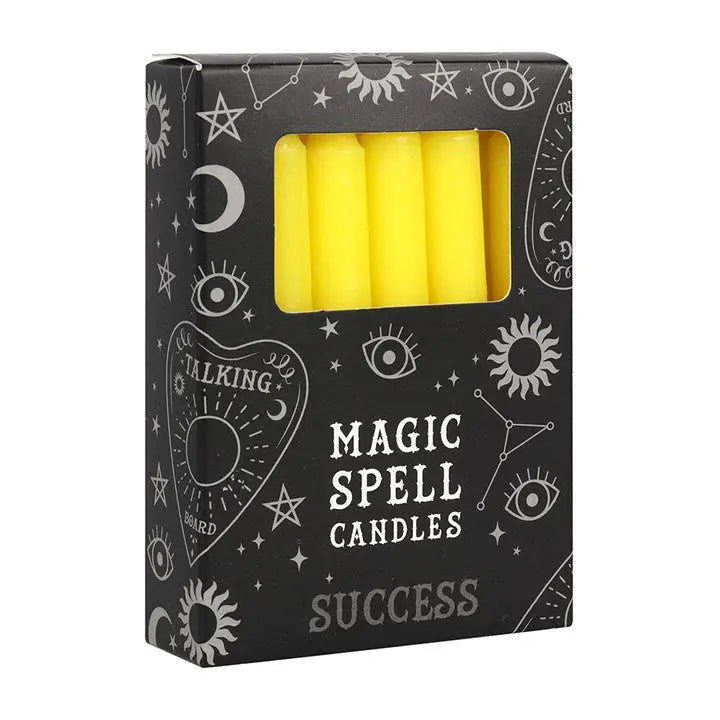 Ritual Candle -Magic Spell -Yellow for Success