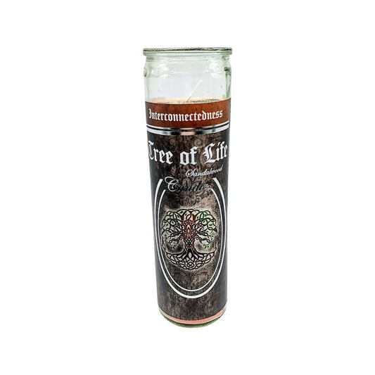 Ritual Candle -Tree of Life -Sandalwood