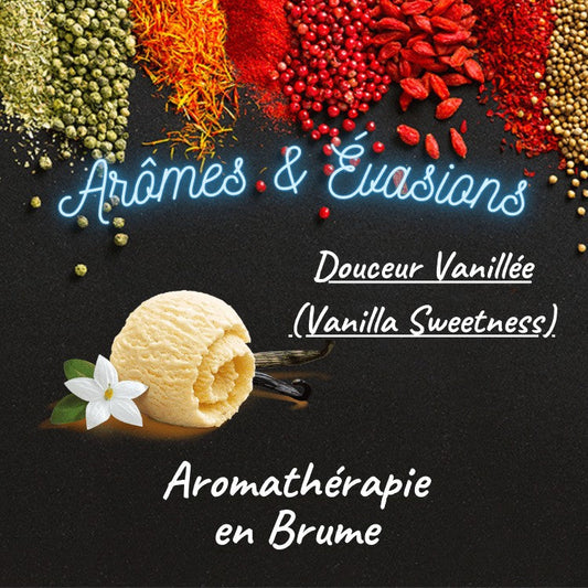 Room and Linen Mists- Sweet Vanilla -125ml Sweet Scent Aromes Evasions