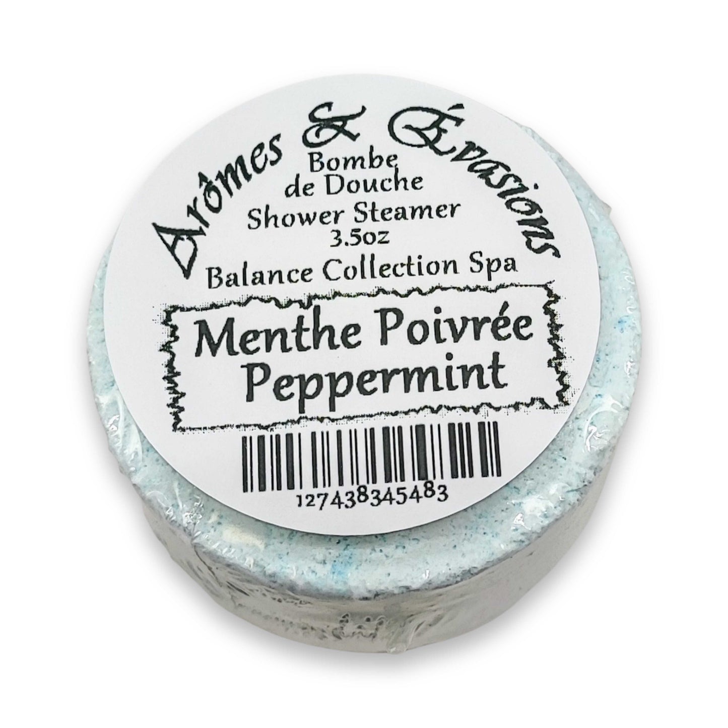 Shower Steamer -Spa Collection -Balance -Peppermint