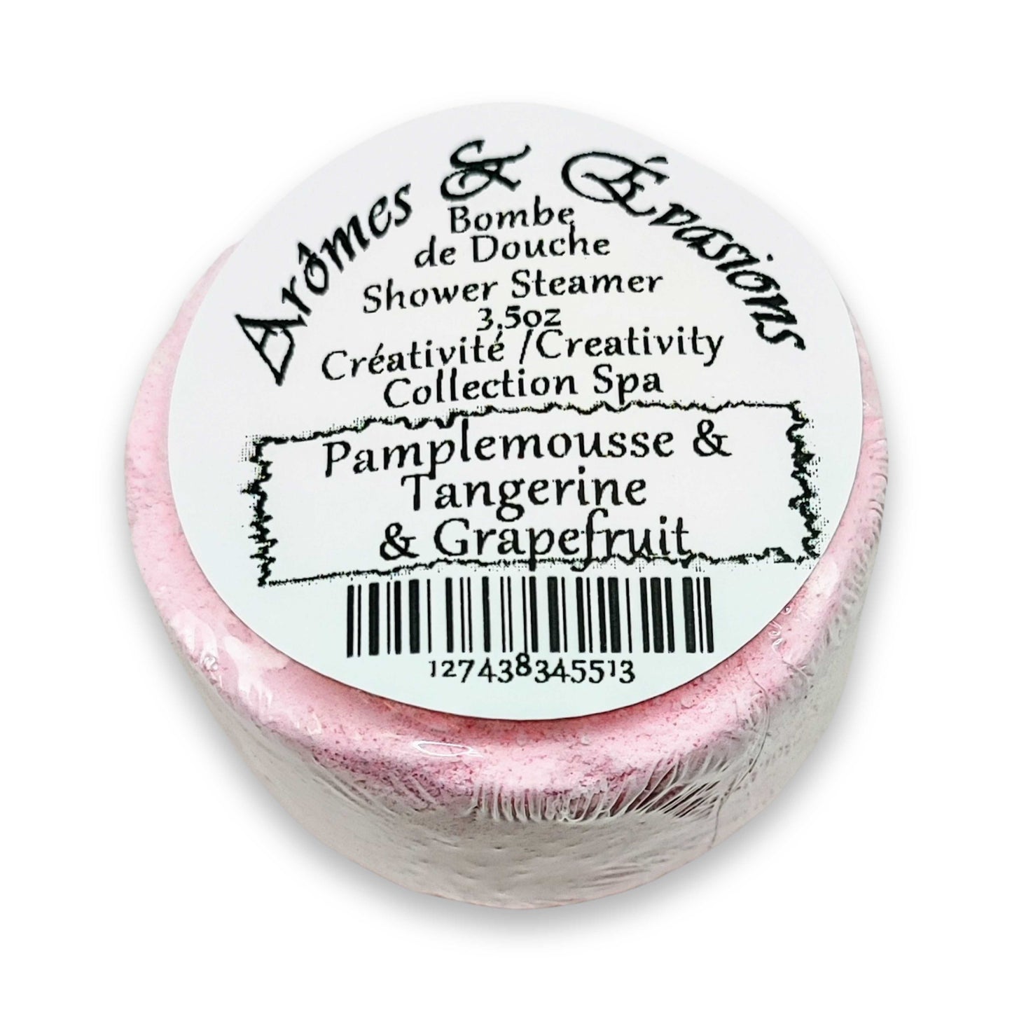 Shower Steamer -Spa Collection -Creativity -Grapefruit & Tangerine