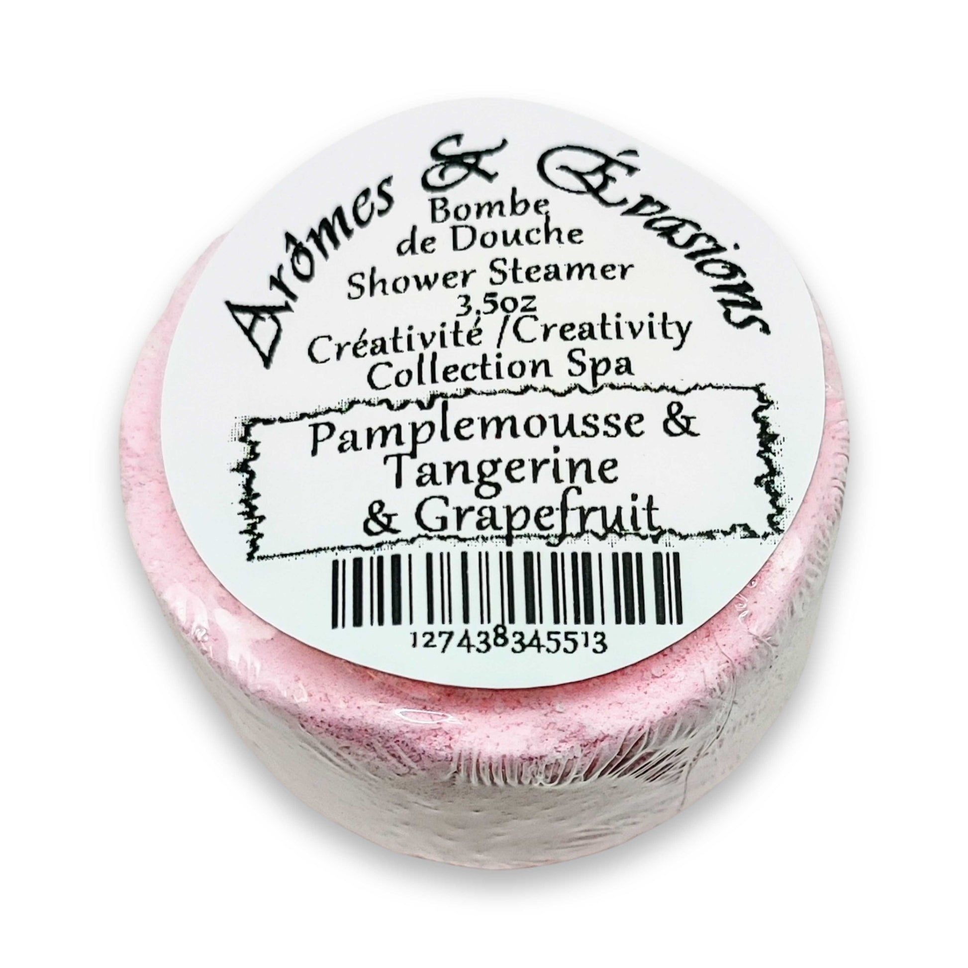 Shower Steamer -Spa Collection -Creativity -Grapefruit & Tangerine